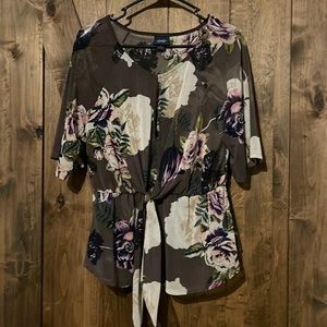 Daytrip, sheer shirt.